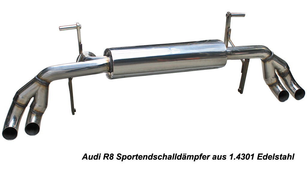 Audi R8 FSI V8 Sportauspuffanlage