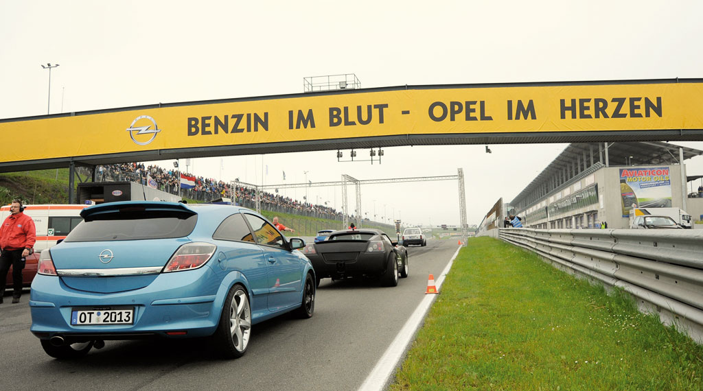 Opel Treffen Oschersleben 2014 mit Achtelmeile Contest